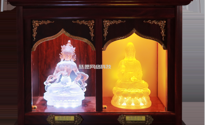 寺院萬佛墻的位置選擇有講究，那么家用佛龕是否也有不為人知的擺放小細節(jié)